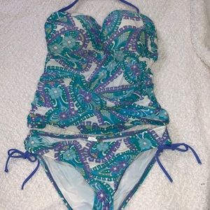 2Bamboo Tankini  cups 34D/DD